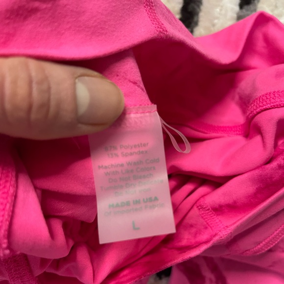 Bombshell Sportswear for marble leggings in cotton candy skies size LARGE NWOT - Picture 6 of 9